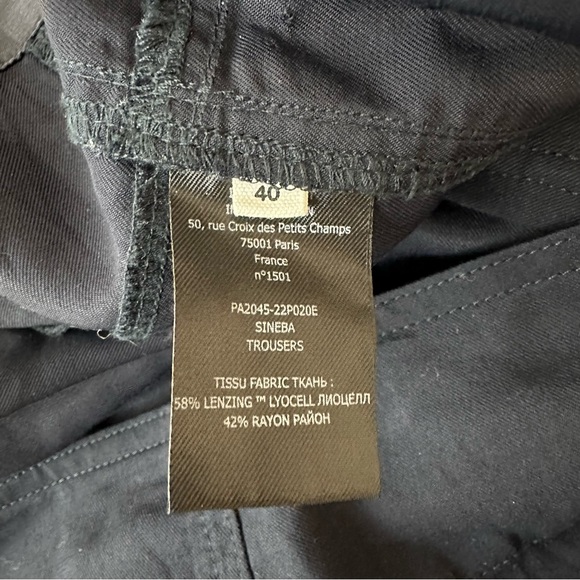 Isabel Marant Etoile Sineba Pants in Faded Night Size 40 - Picture 6 of 9